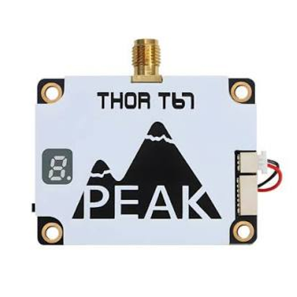 Видеопередатчик PeakFPV Thor T67 6G - 7.2G FPV VTX